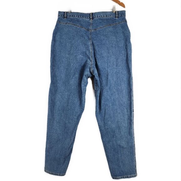 Copper Canyon Plus Size Denim Jeans Women's 22 No Pocket Shaping Relaxed Leg - Picture 2 of 10